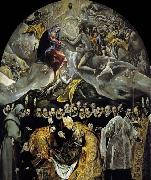 GRECO, El The Burial of the Count of Orgaz Spain oil painting artist